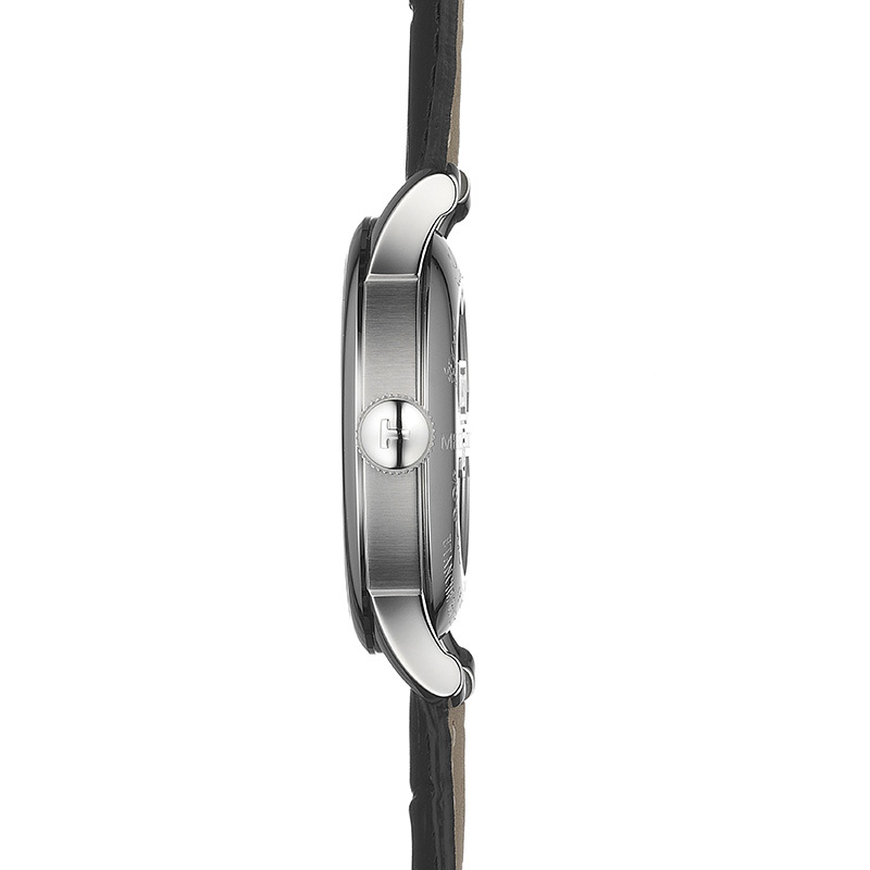 Additional view 2 of Montre Le Locle Powermatic 80 - Noir / Argenté