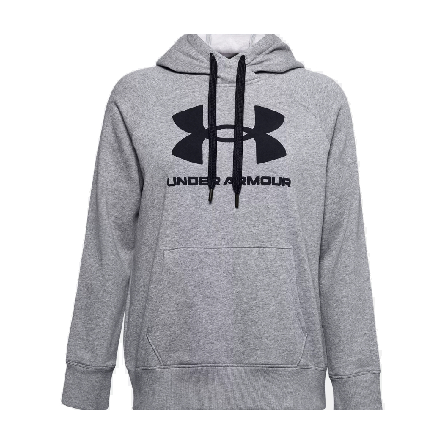 Rival Fleece Logo Hoodie - Women - Gray - Small