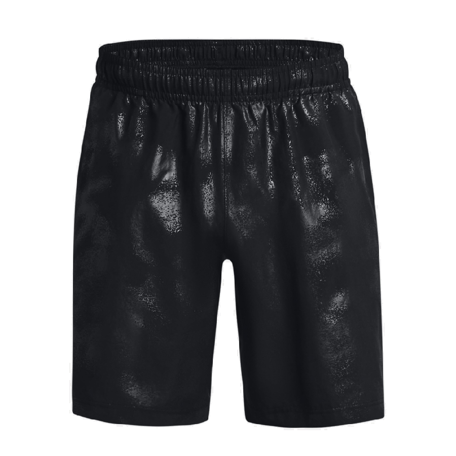 Short tissé et texturé - Hommes - Noir - Moyen
