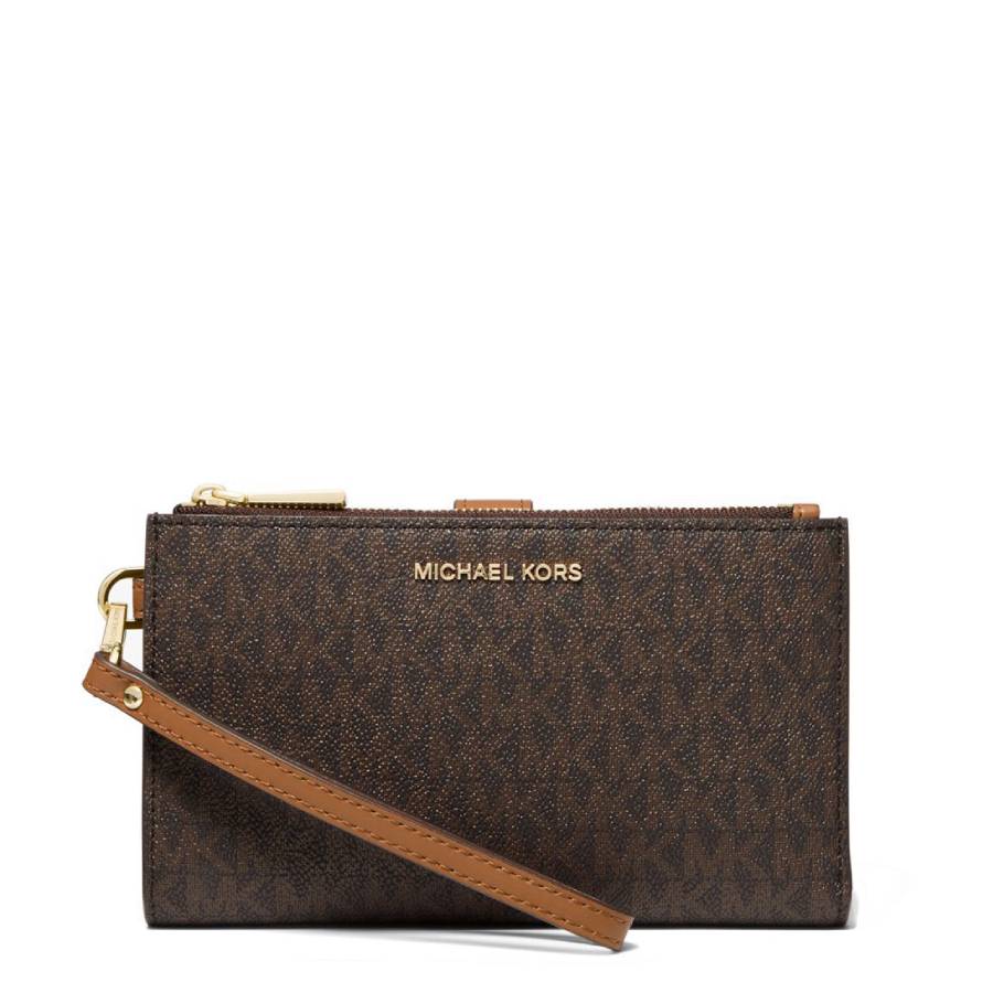 Adele Logo Wallet for Smartphone - Brown
