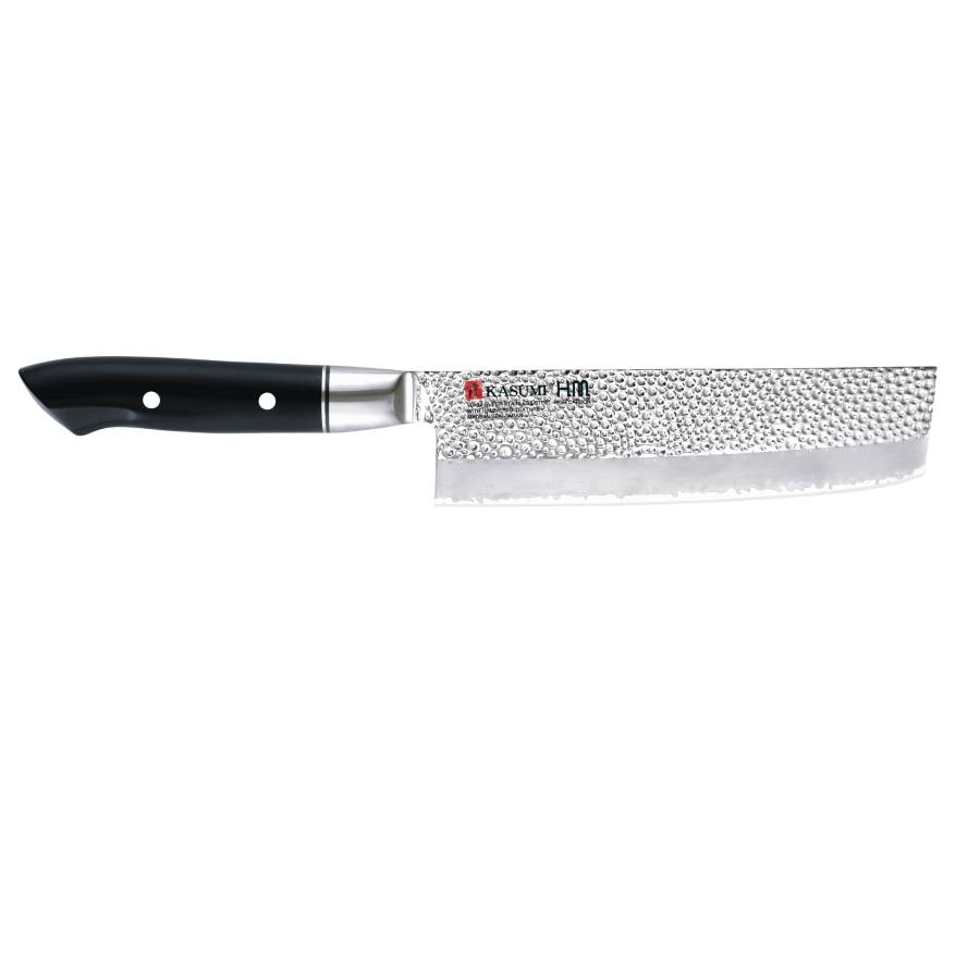 Hammered Nakiri Knife 17cm/ 6.7"
