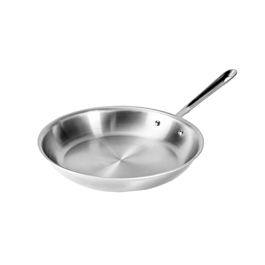 D5 Stainless Brushed 5-ply Bonded Fry Pan - 10 inch