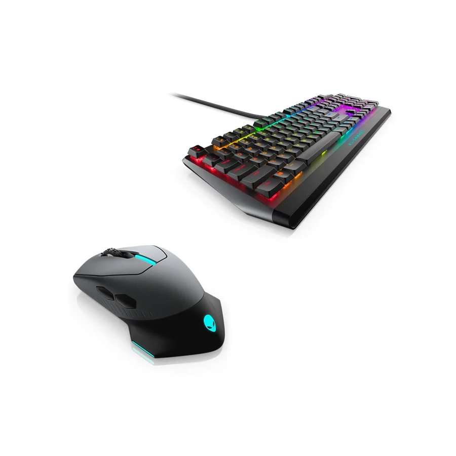 Low Profile RGB Mechanical Gaming Keyboard AW510K and Gaming Mouse AW610M