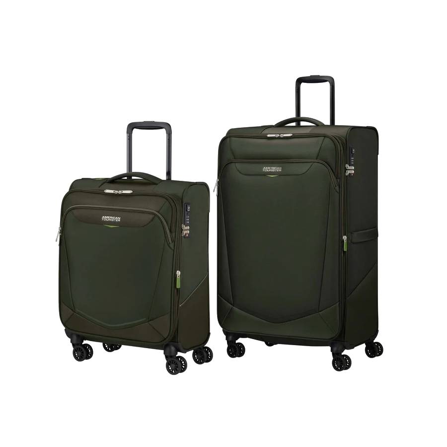 Summerride Nested Luggage Set - Khaki - 2pc