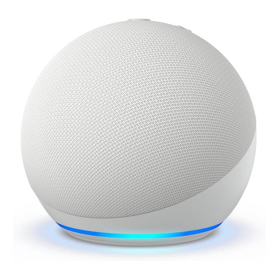 Echo Dot Smart Speaker (5th Gen) - Glacier White
