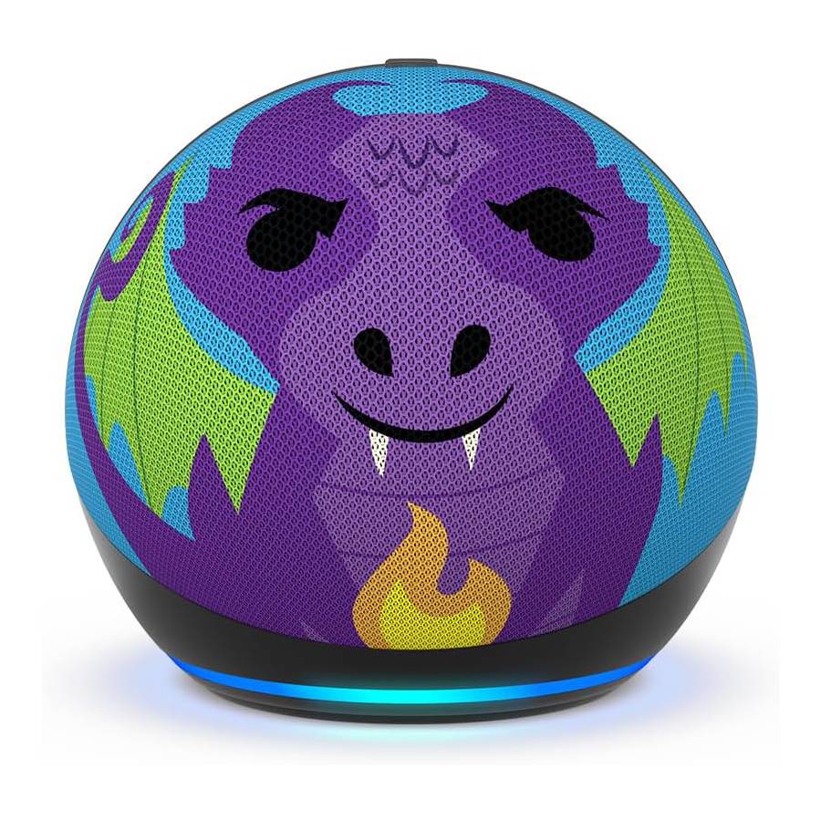 Echo Dot Kids Smart Speaker (5th Generation) - Dragon