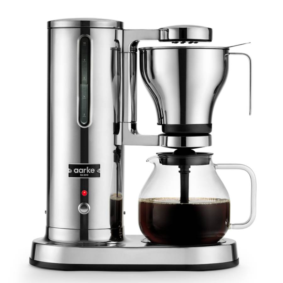 Cafetière électrique à filtre - Acier inoxydable
