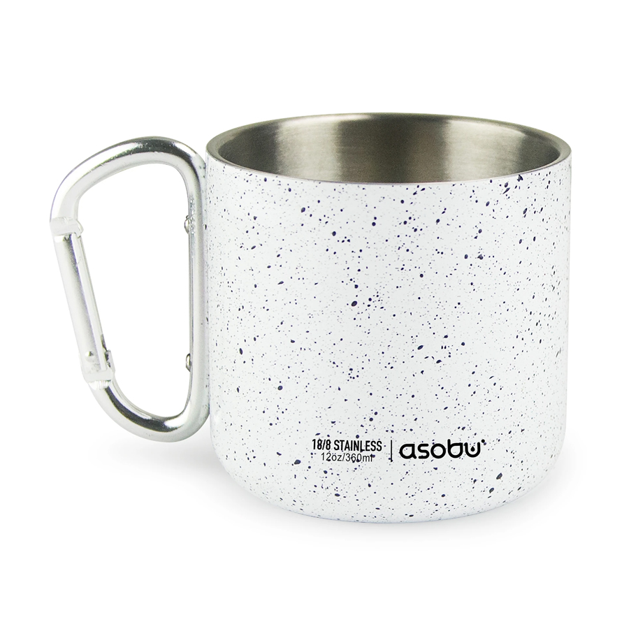 Campfire Mug 12 Ounce - White