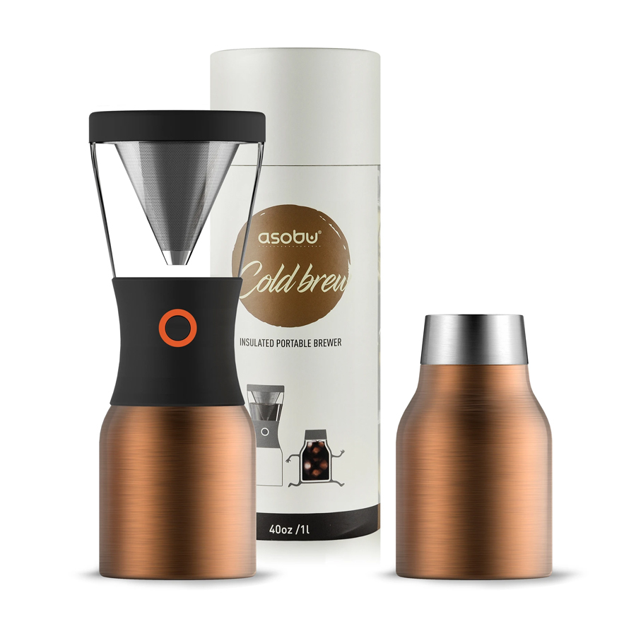 Cafetière portable à infusion froide Cold Brew - Cuivre