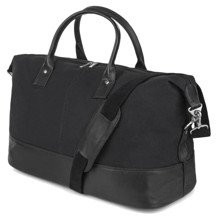 Canvas Colombia Duffle Bag - Black