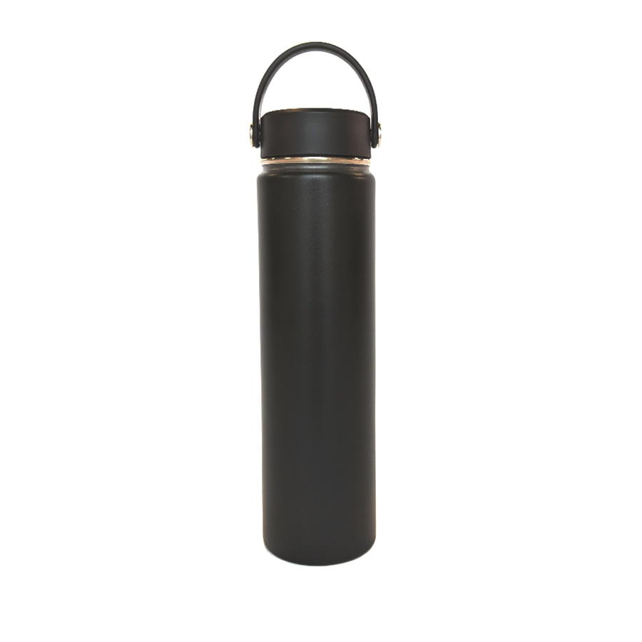 Double Wall Travel Bottle 750 ml - Black