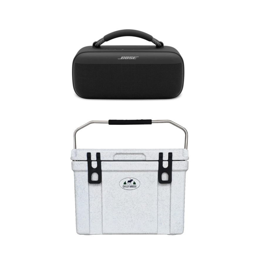 Haut-parleur sans-fil Soundlink Max - Noir avec glacière 25L - Calcaire