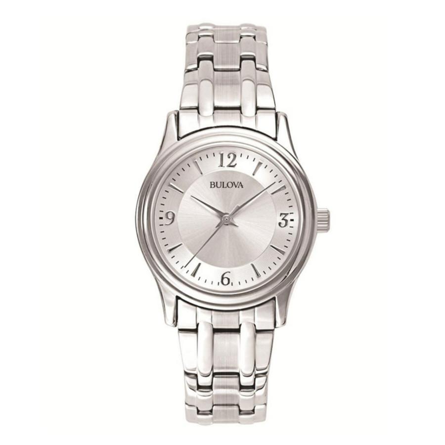 Silver Dial Stainless Steel Watch - Women