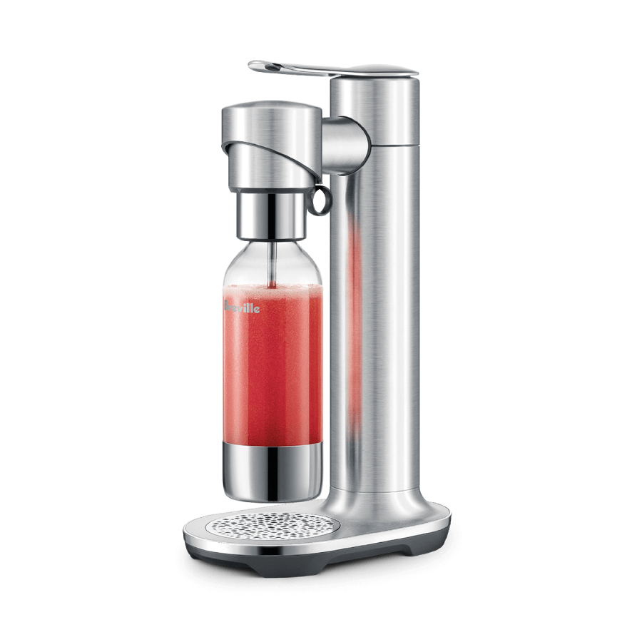 InFizz Fusion Machine à eau gazeuse - Acier inoxydable brossé