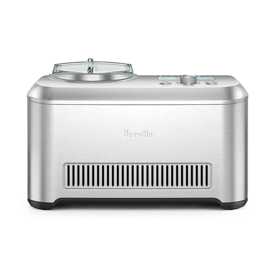 Machine à crème glacée Smart Scoop - Acier inoxydable brossé