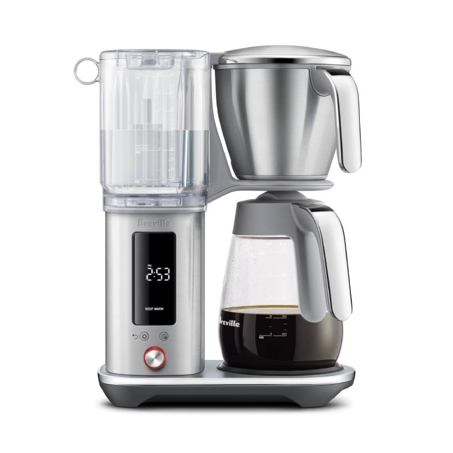 Machine à café filtre en verre Luxe Brewer - Acier inoxydable brossé