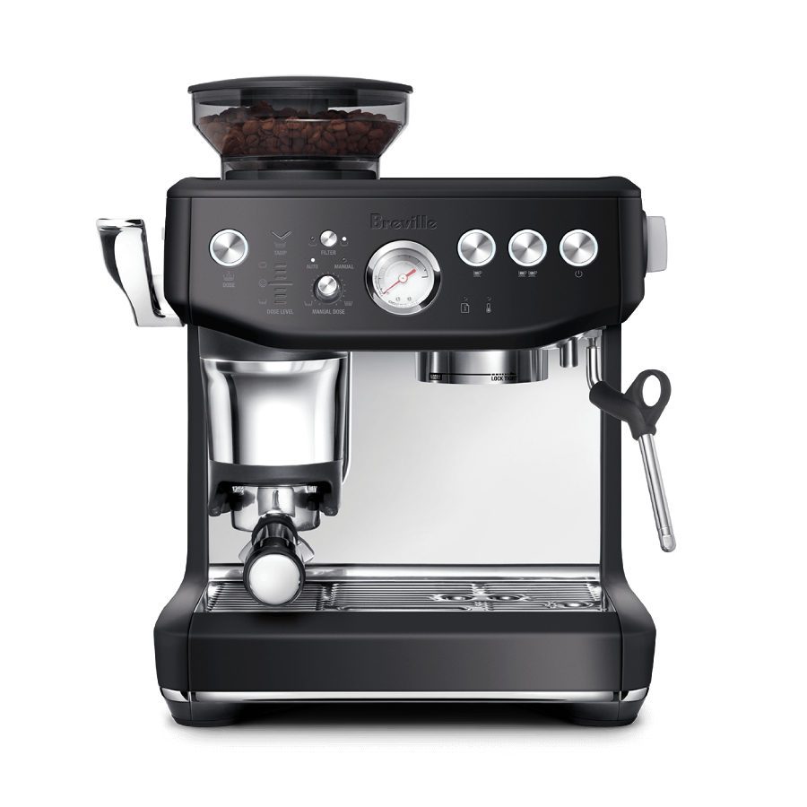 Impress Machine à espresso manuelle Barista Express - Truffe noire