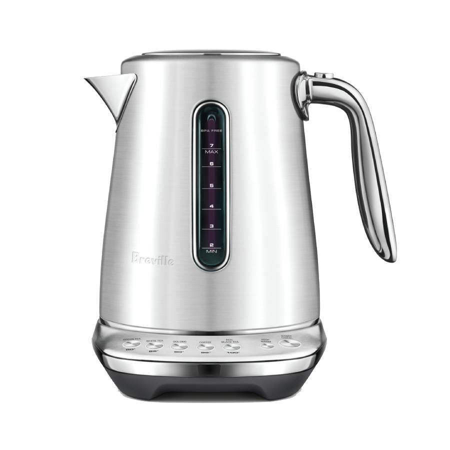 Bouilloire intelligente de luxe - Acier inox brossé