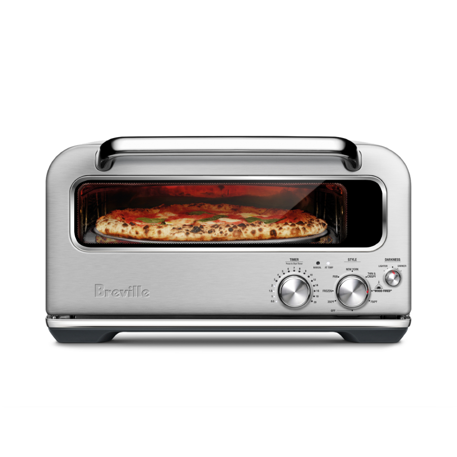 Four à pizza Smart Oven Pizzaiolo - Acier inoxydable brossé