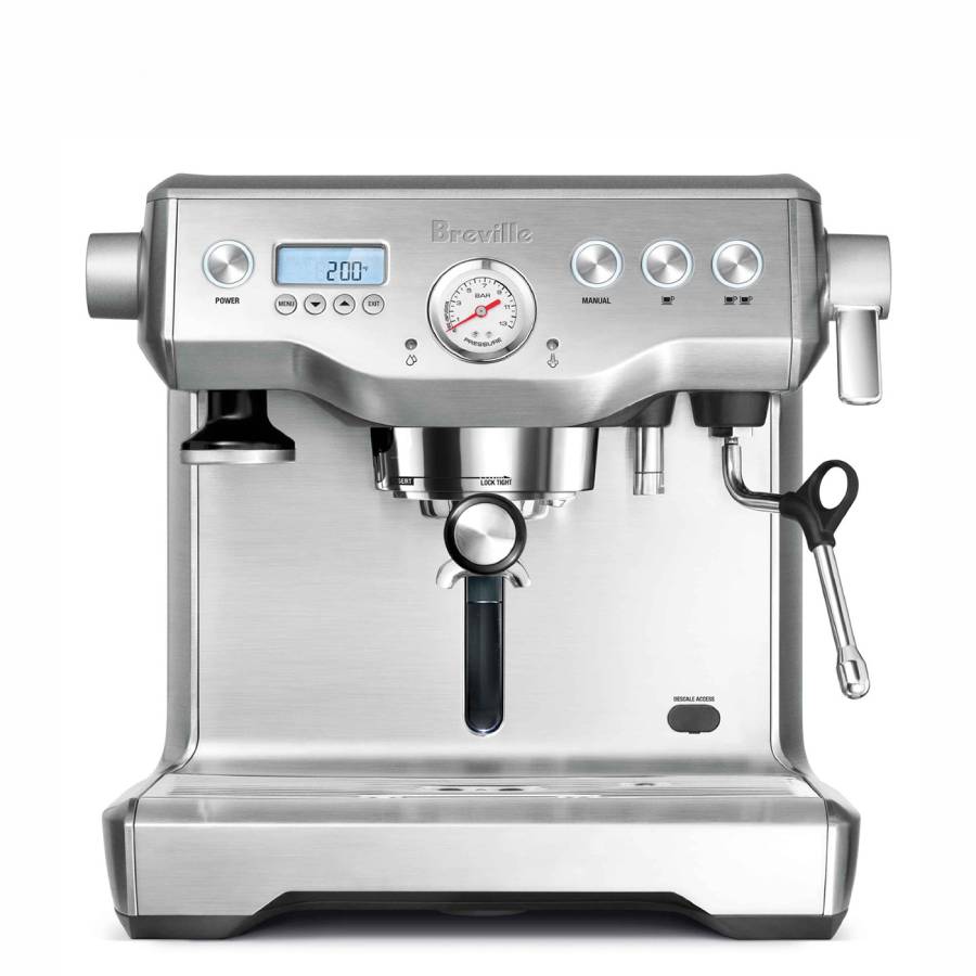 Dual Boiler Manual Espresso Machine - Brushed Stainless Steel