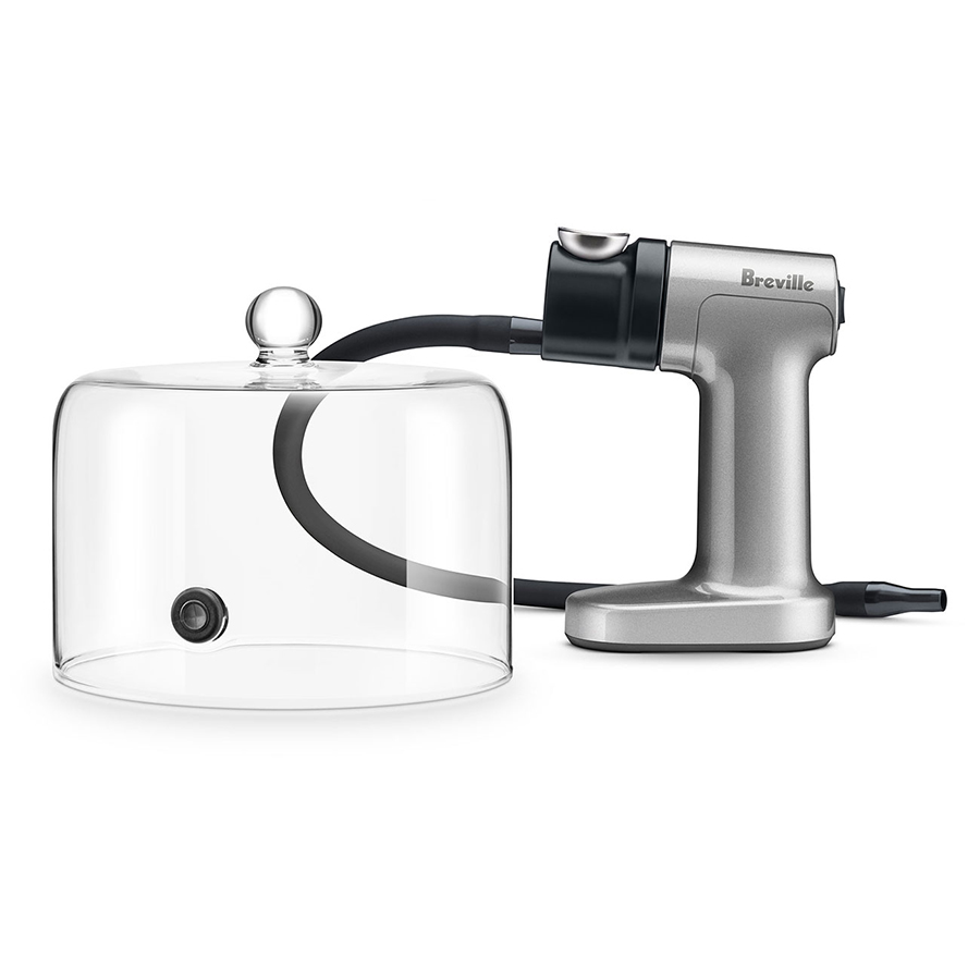 Smoking Gun and Cloche - Stainless Steel