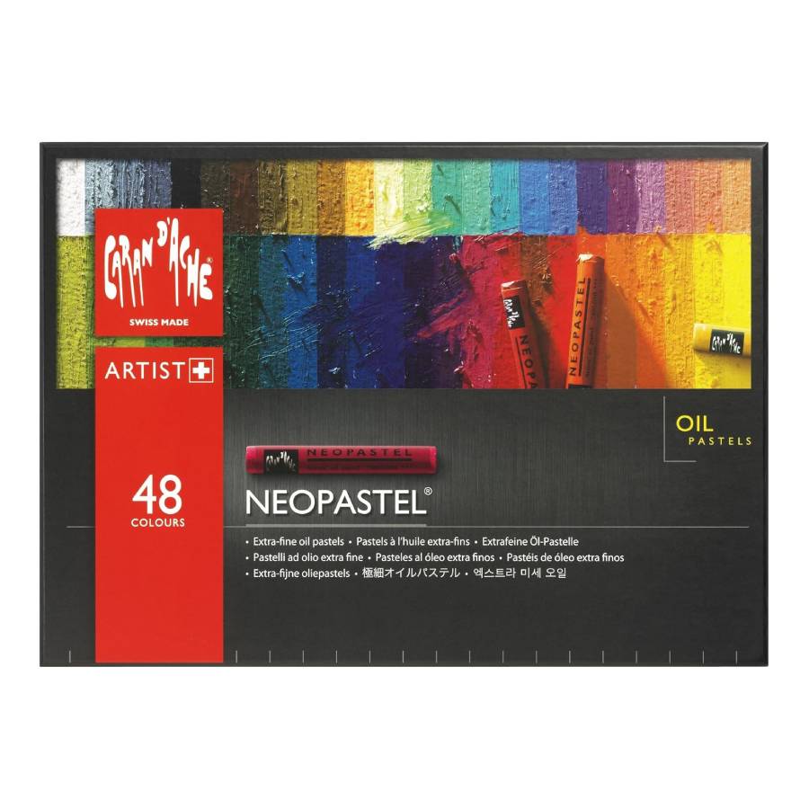 Neopastel Oil Pastel Box - 48 Pastels