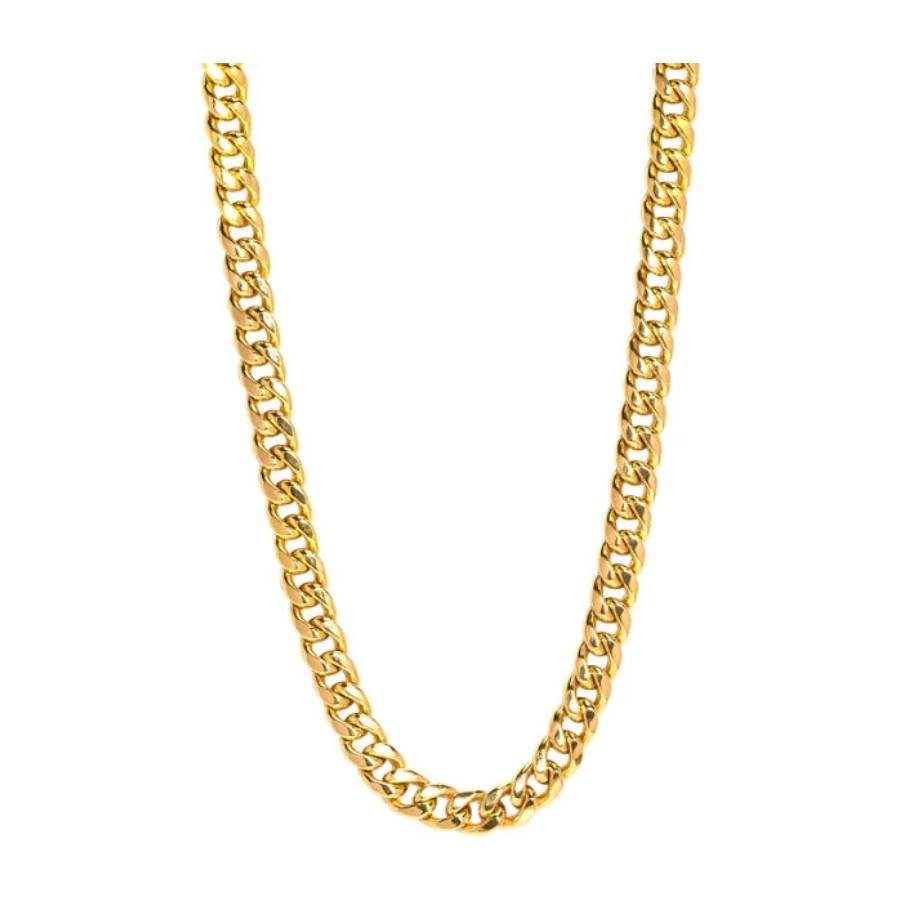 Chain Necklace in Stainless Steel - Gold