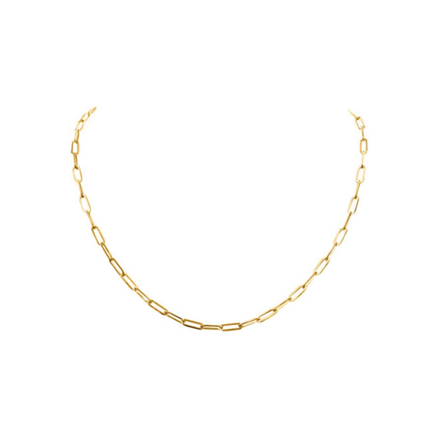 Bracelet en or 14K trombone 2mm - 1,5 gm