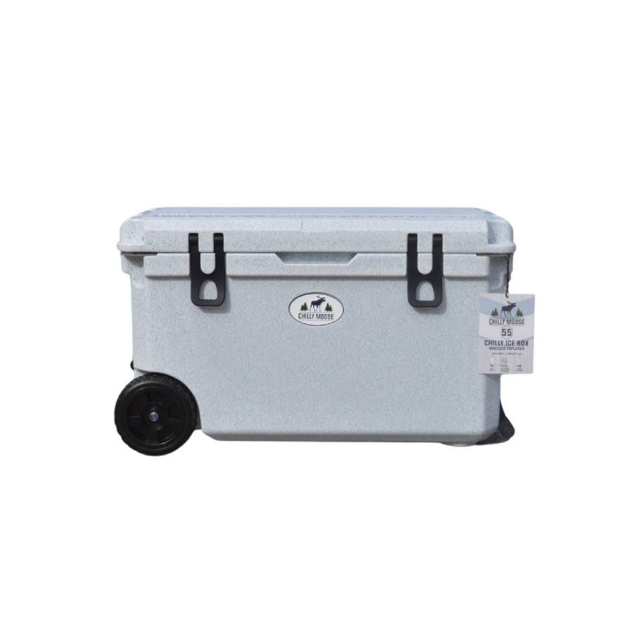 55L Wheeled Explorer Ice Box Cooler - Limestone