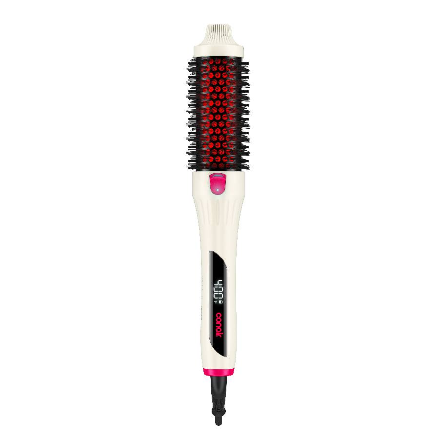 InfinitiPRO by Conair Infrared Thermal Round Brush - White