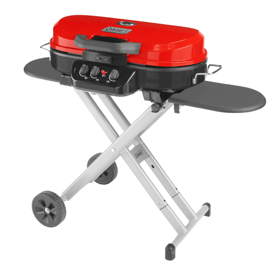 RoadTrip 285 Stand-Up, 3-Burner Propane Grill - Red