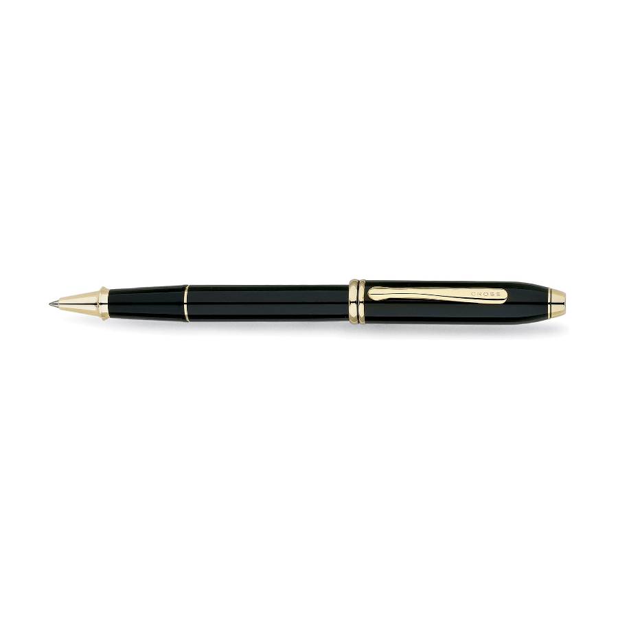 Townsend Classic Black Lacquer Rollerball Pen