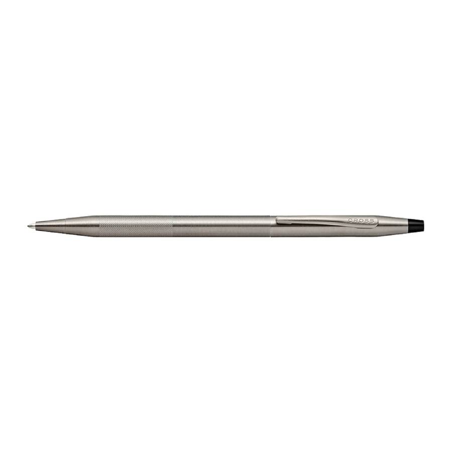 Cross Century Classic Ballpoint Pen - Micro Knurled Titanium Grey
