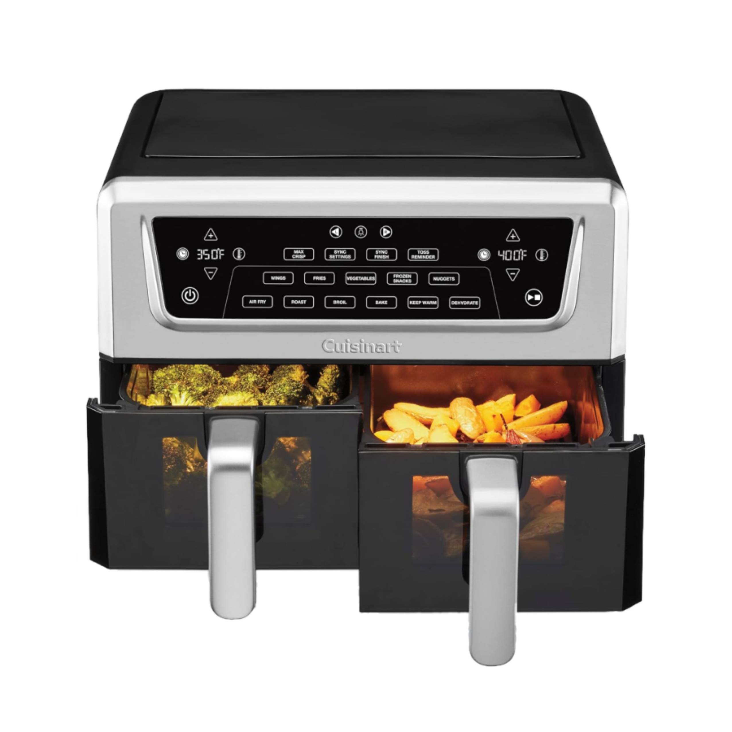 Dual Zone Pro Basket Air Fryer - 11 Quart