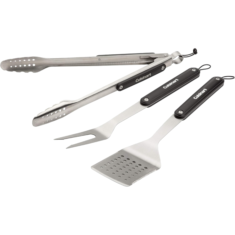 3 Piece Magnetic Grill Tool Set