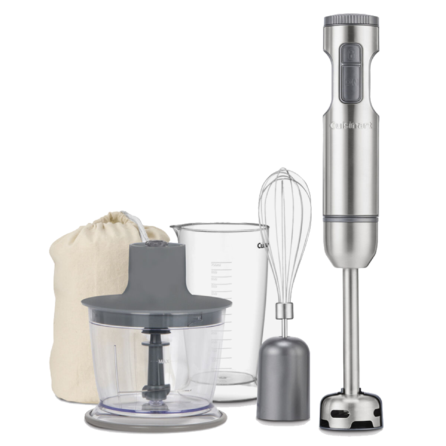 Mixeur plongeant à vitesse variable avec hachoir Smart Stick