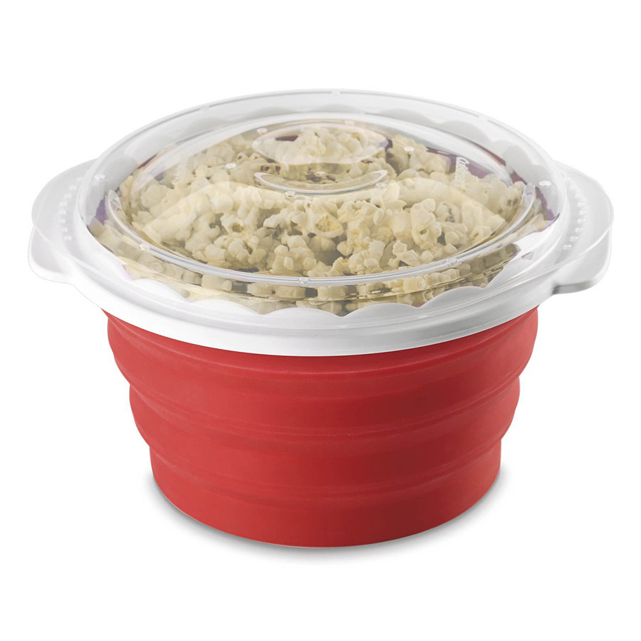 Microwave Popcorn Maker - Red