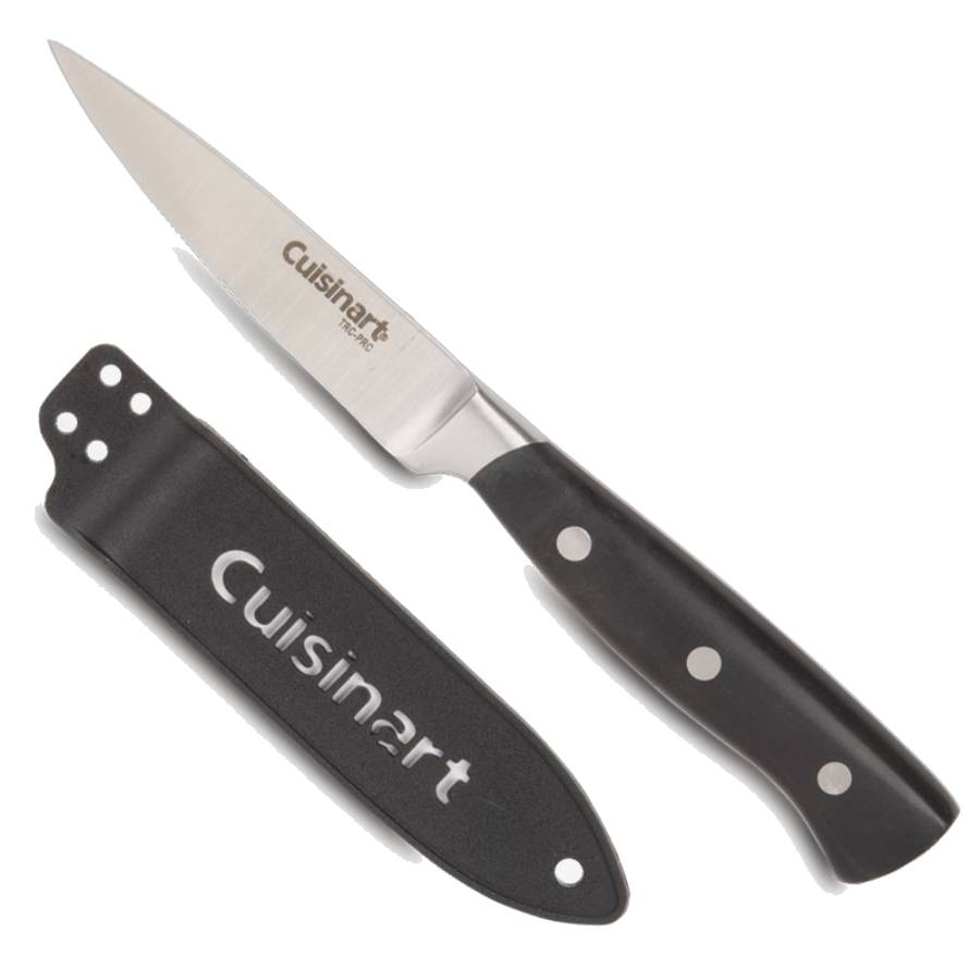 Classic Triple-Rivet Paring Knife with Blade Guard - 3.5 inch