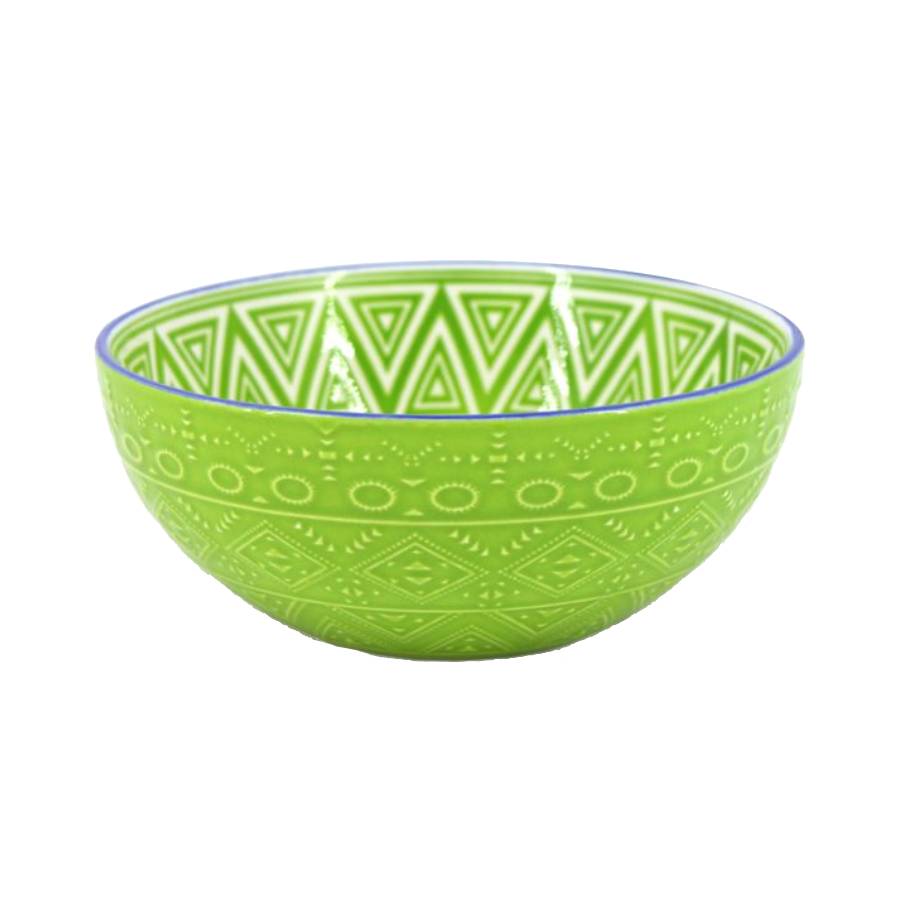 Bohemian Cereal Bowl - Green