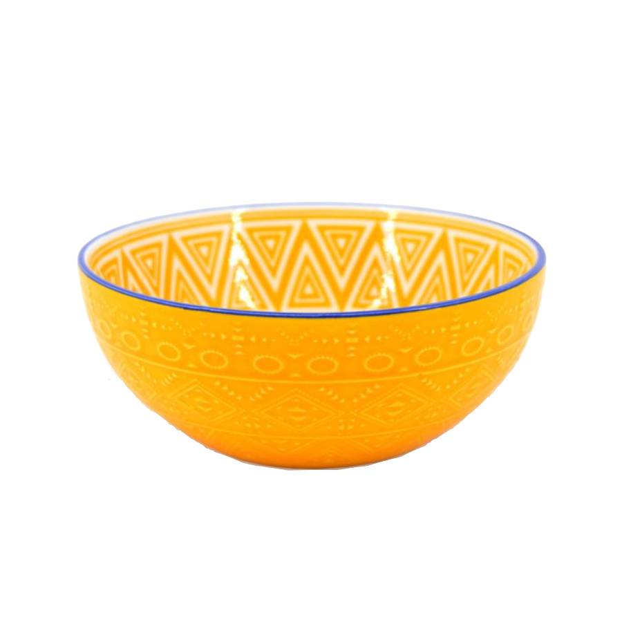 Bohemian Cereal Bowl - Yellow