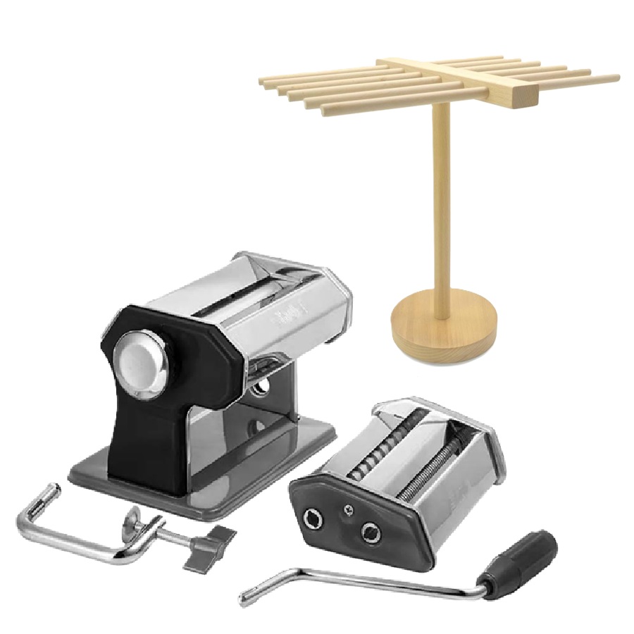 Ensemble de machine à pâtes et support de séchage