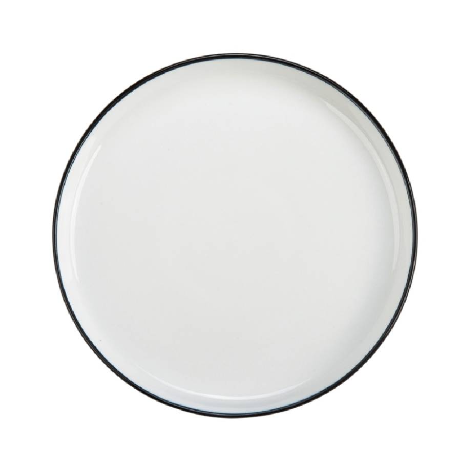 Assiette plate Silhouette - 10 pouces
