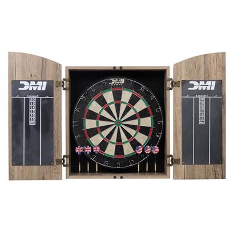 Dublin Bristle Dartboard Cabinet Set