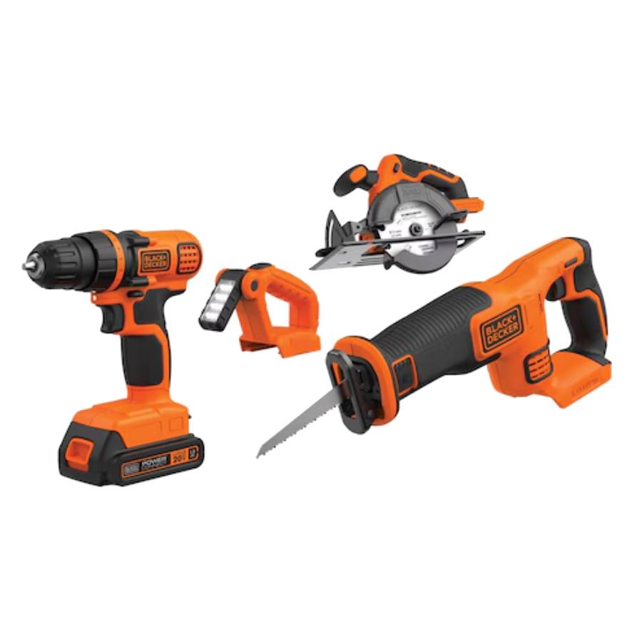 Lithium 4 Kit - Drill/Driver, Circ, Recip, Light - 20V Max