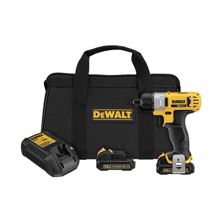 12V Cordless Lithium-Ion 1/4" Screwdriver Kit