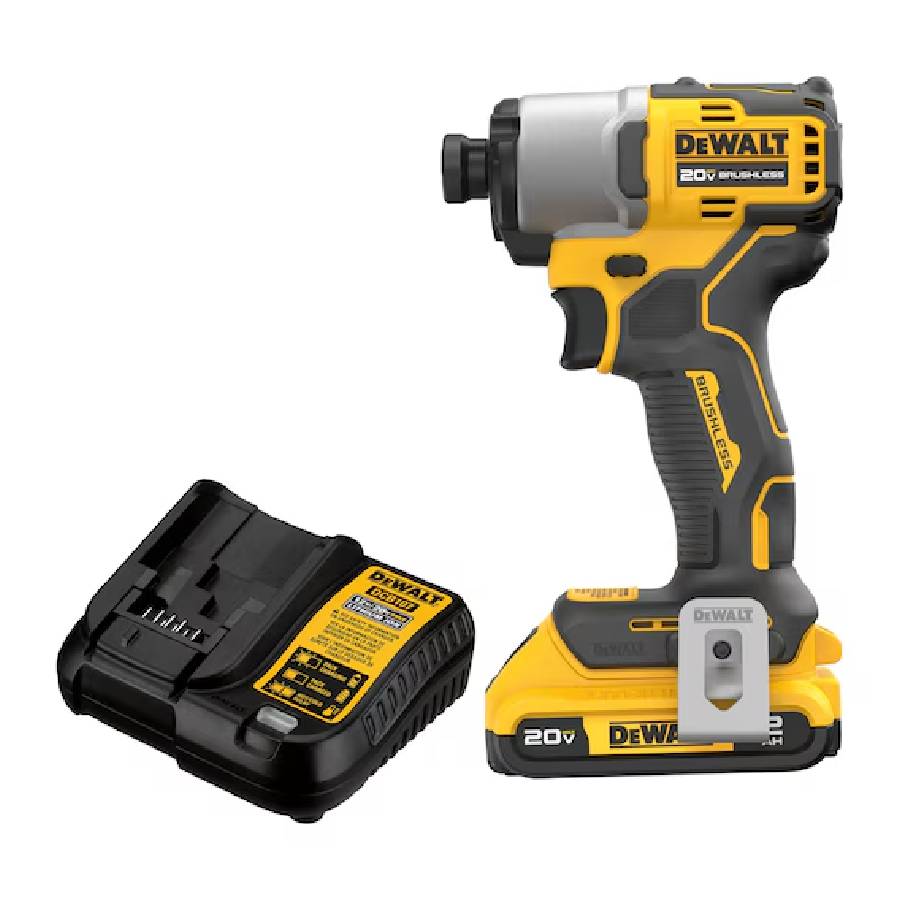 20V MAX Brushless Cordless 1/4 in Impact Driver Kit