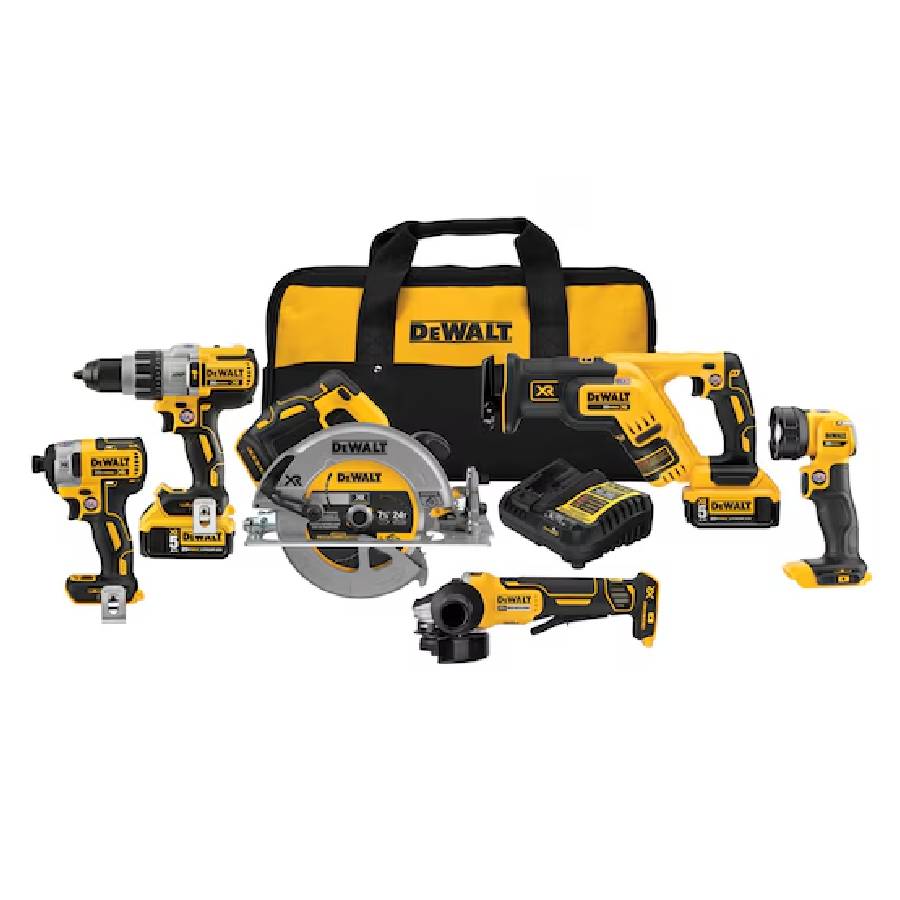 20V MAX XR Brushless Cordless 6-Tool Combo Kit