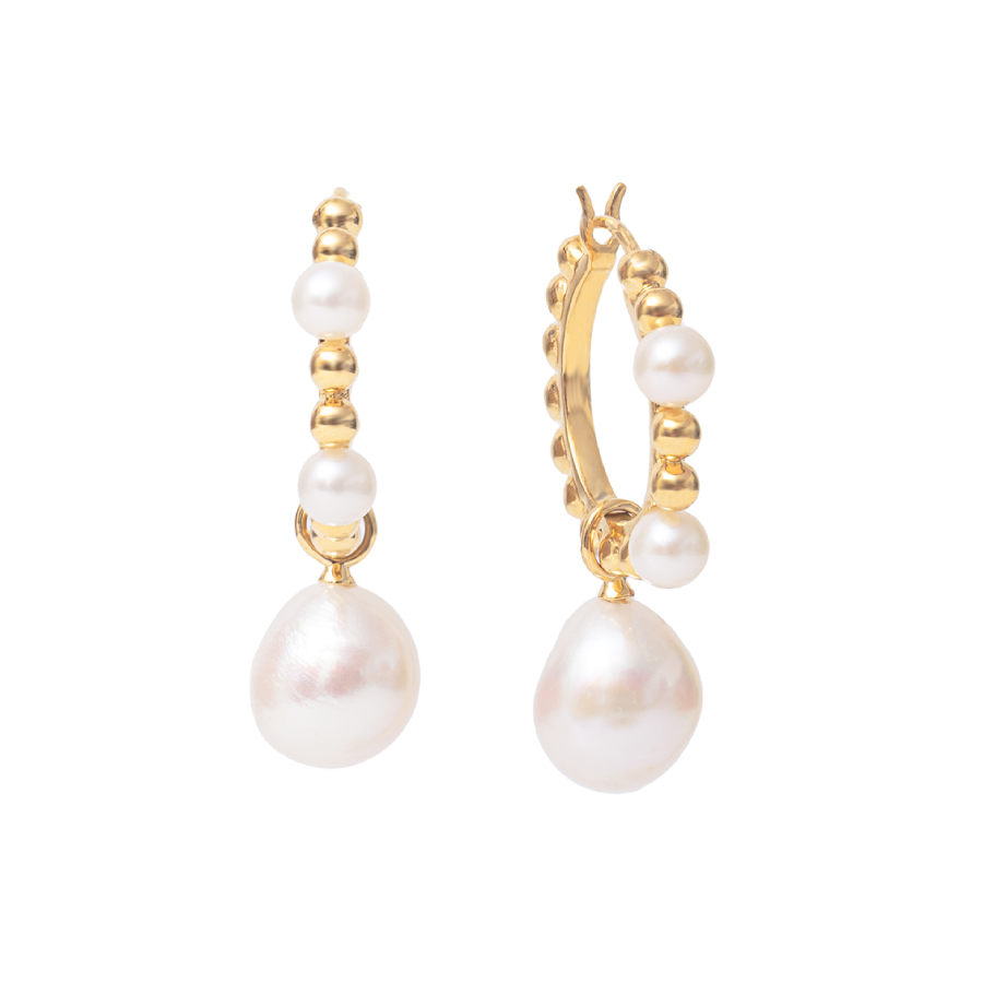 Beatrice Hoops - Gold