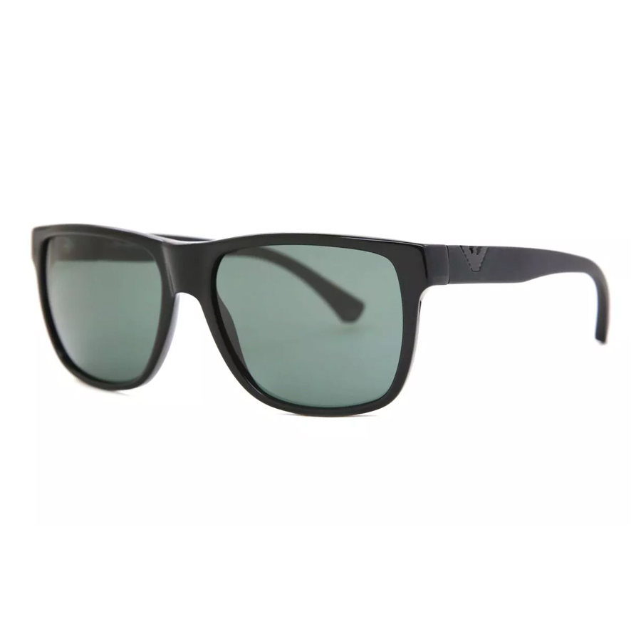 Men's EA4035 Square Sunglasses - Black