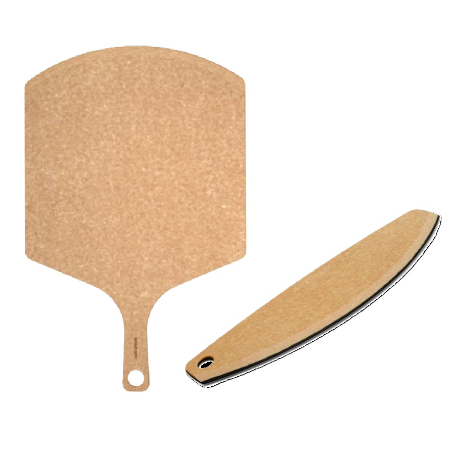 Pizza Peel  and Cutter - Natural 